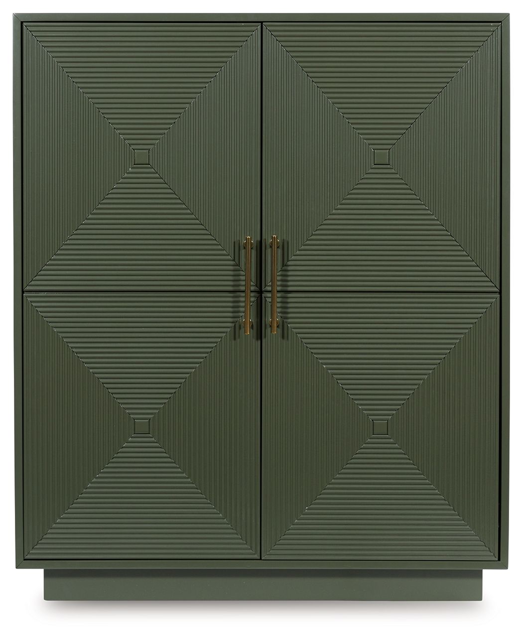Signature Design by Ashley® Geirwood - Dark Green - Accent Cabinet | Meri Furniture