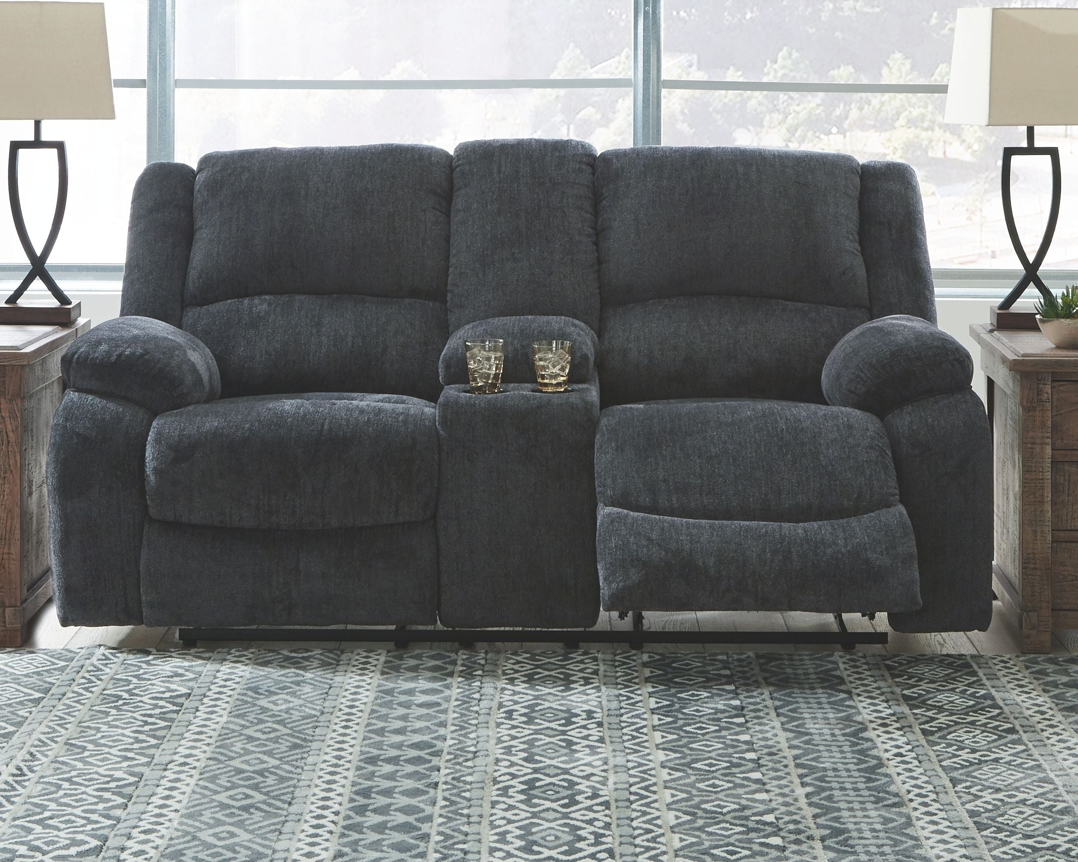 Ashley Furniture Draycoll - Reclining Loveseat | Meri Furniture
