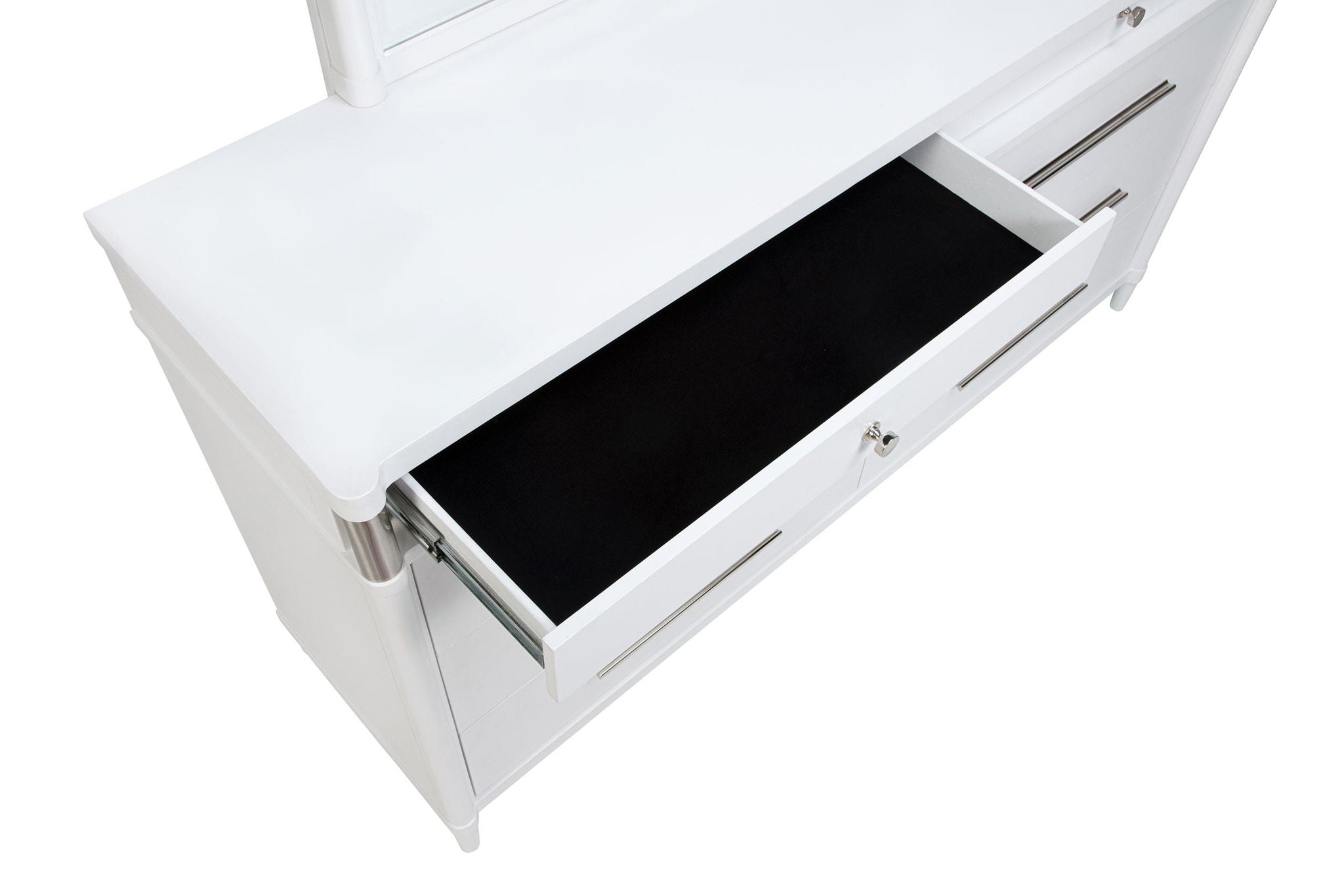 Gracemont 8-drawer Bedroom Dresser with Mirror White