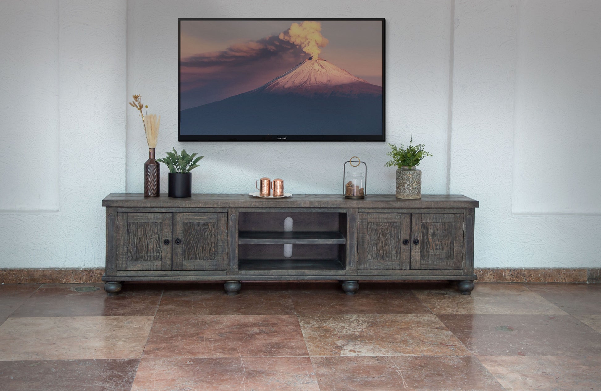 International Furniture Direct Aruba - 93" TV Stand | Meri Furniture