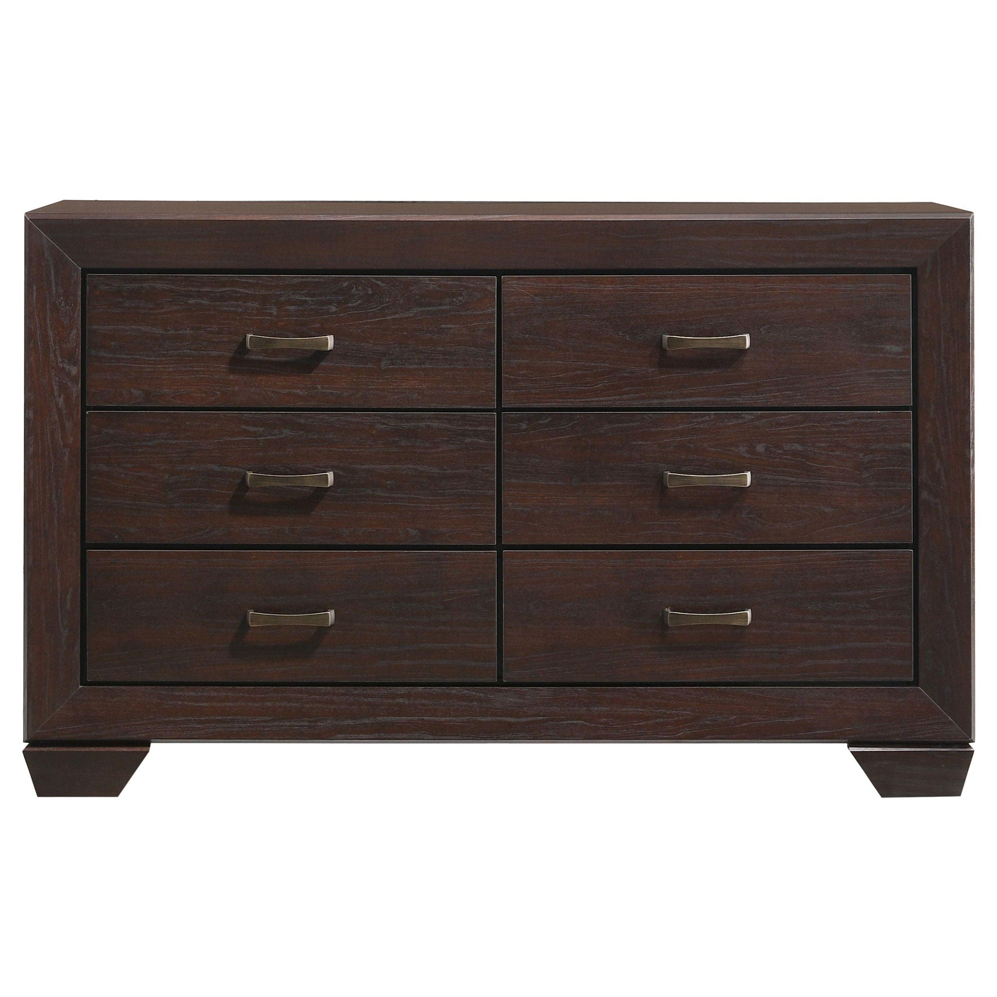 Kauffman 4-piece Queen Bedroom Set Dark Cocoa