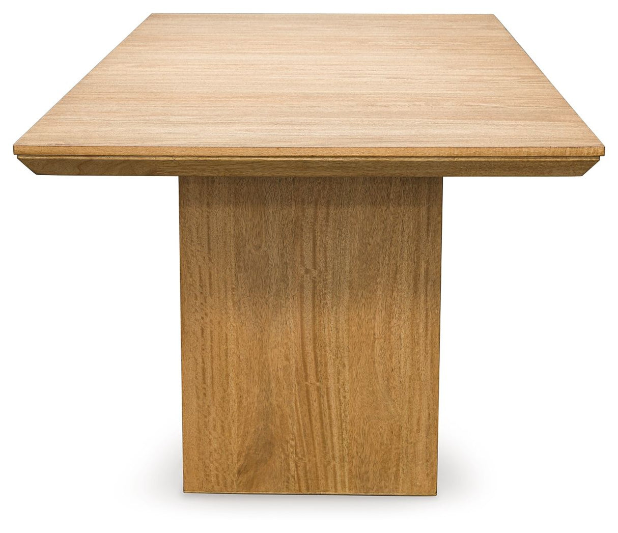 Signature Design by Ashley® Sherbana - Light Brown - Rectangular Dining Room Extension Table | Meri Furniture