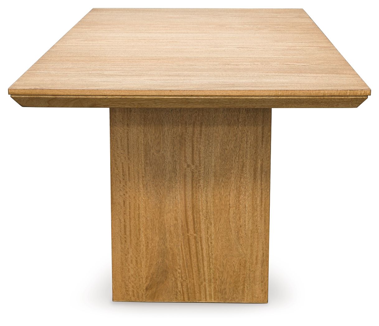 Signature Design by Ashley® Sherbana - Light Brown - Rectangular Dining Room Extension Table | Meri Furniture
