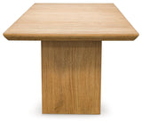 Signature Design by Ashley® Sherbana - Light Brown - Rectangular Dining Room Extension Table | Meri Furniture