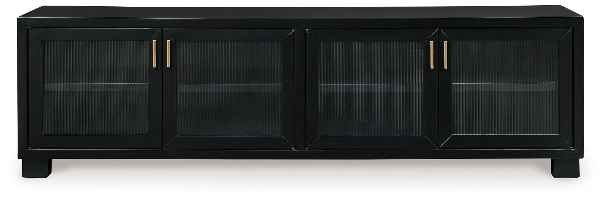 Signature Design by Ashley® Winbardi - Black - Extra Large TV Stand | Meri Furniture