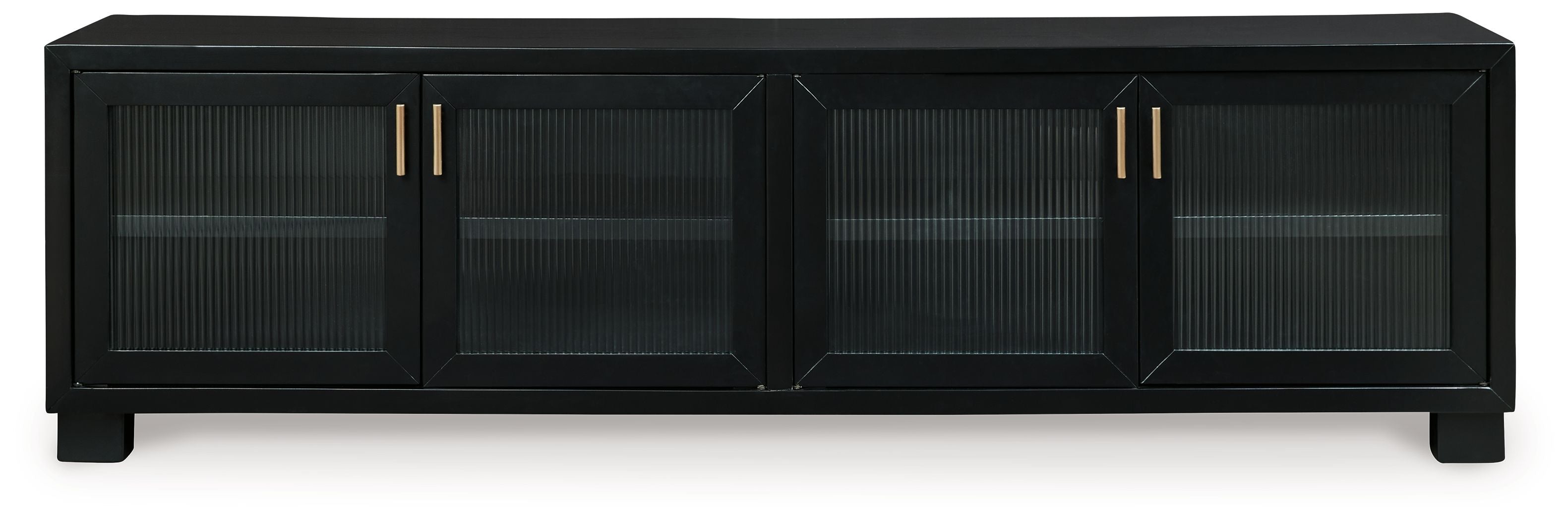 Signature Design by Ashley® Winbardi - Black - Extra Large TV Stand | Meri Furniture