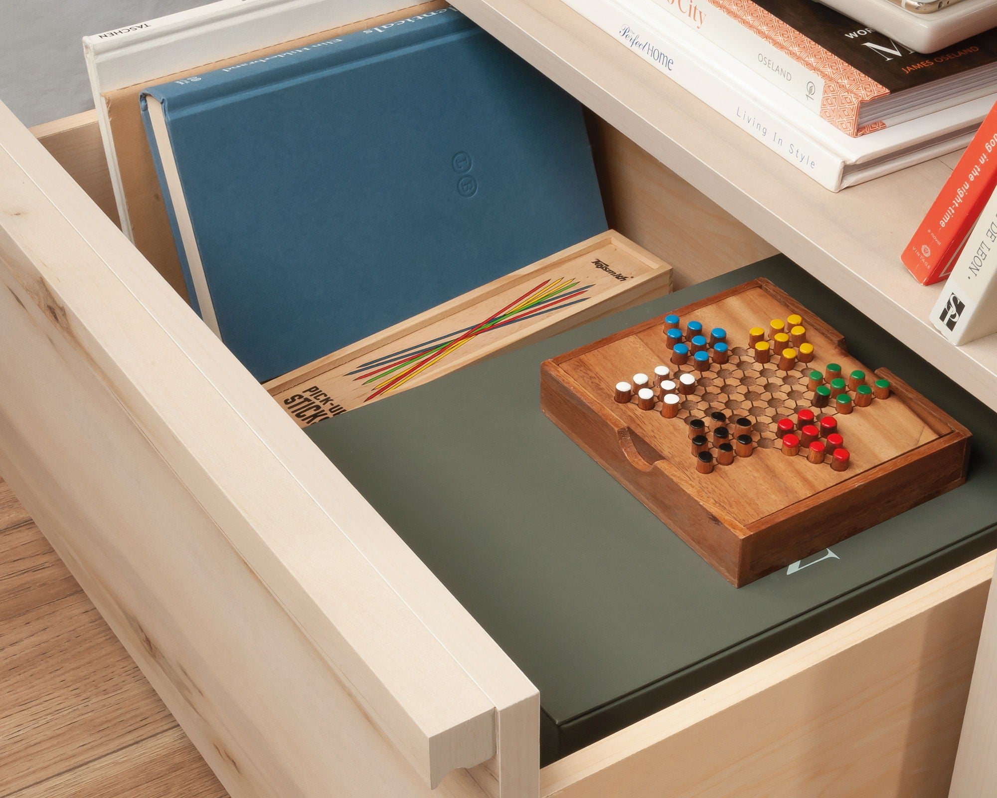 1-Drawer Night Stand in Pacific Maple