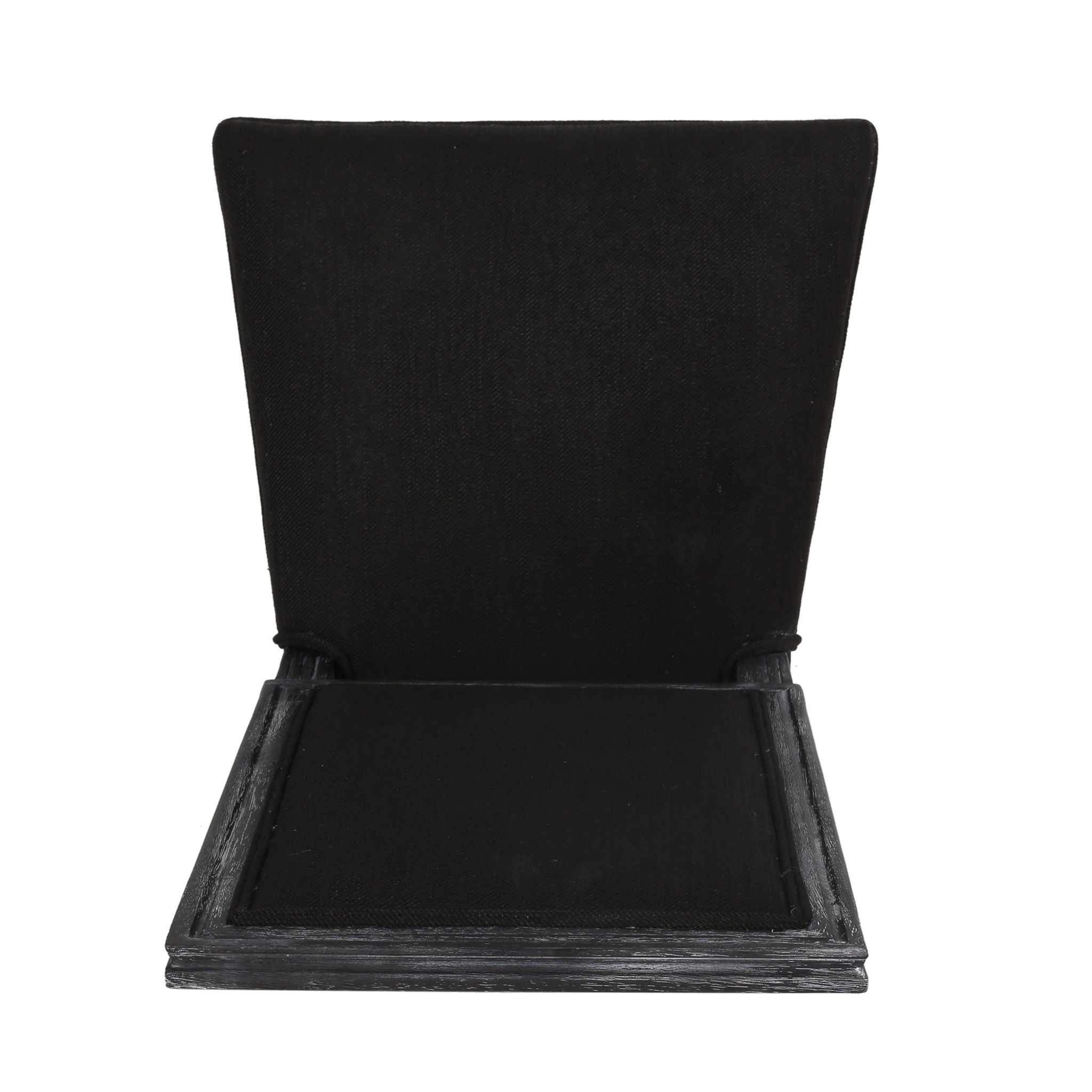 French Country Style Dining Chair With Upholstered Seating And Fluted Legs