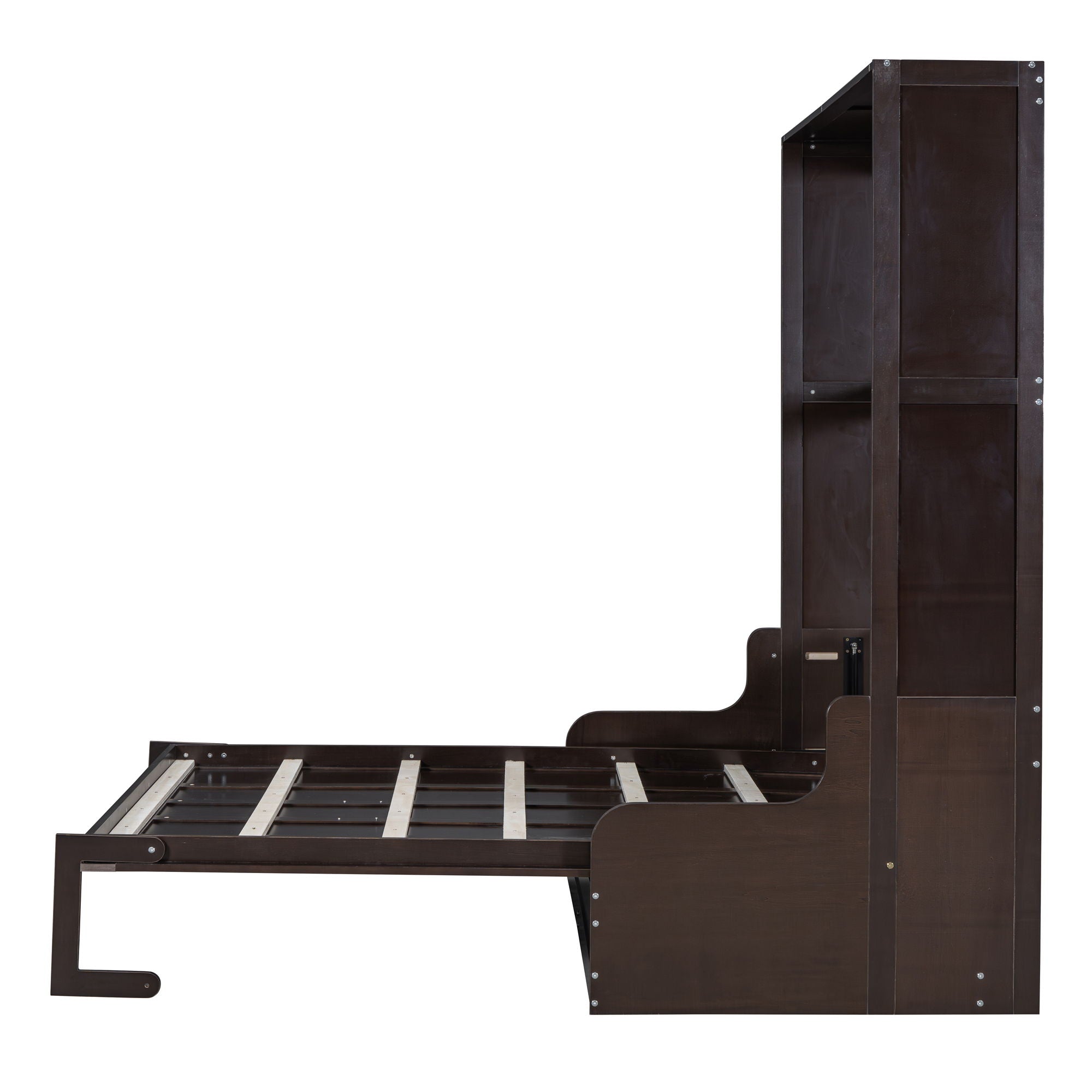 Murphy Wall Bed With Cushion, Space Saving Design, And Construction