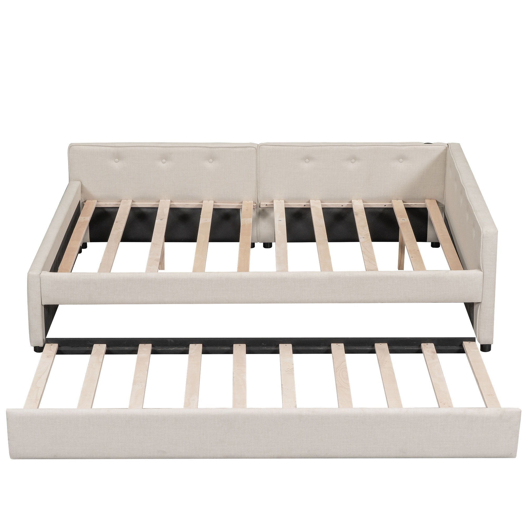 Platform Bed With USB Ports