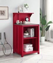 ACME •KD•Rectangular Reception Desk•Metal Base & Wooden Top•Table Top Thickness: 16 mm | Meri Furniture
