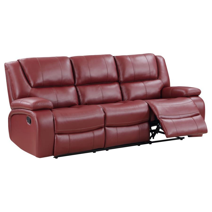 Coaster Fine Furniture Camila - Upholstered Motion Reclining Sofa | Meri Furniture