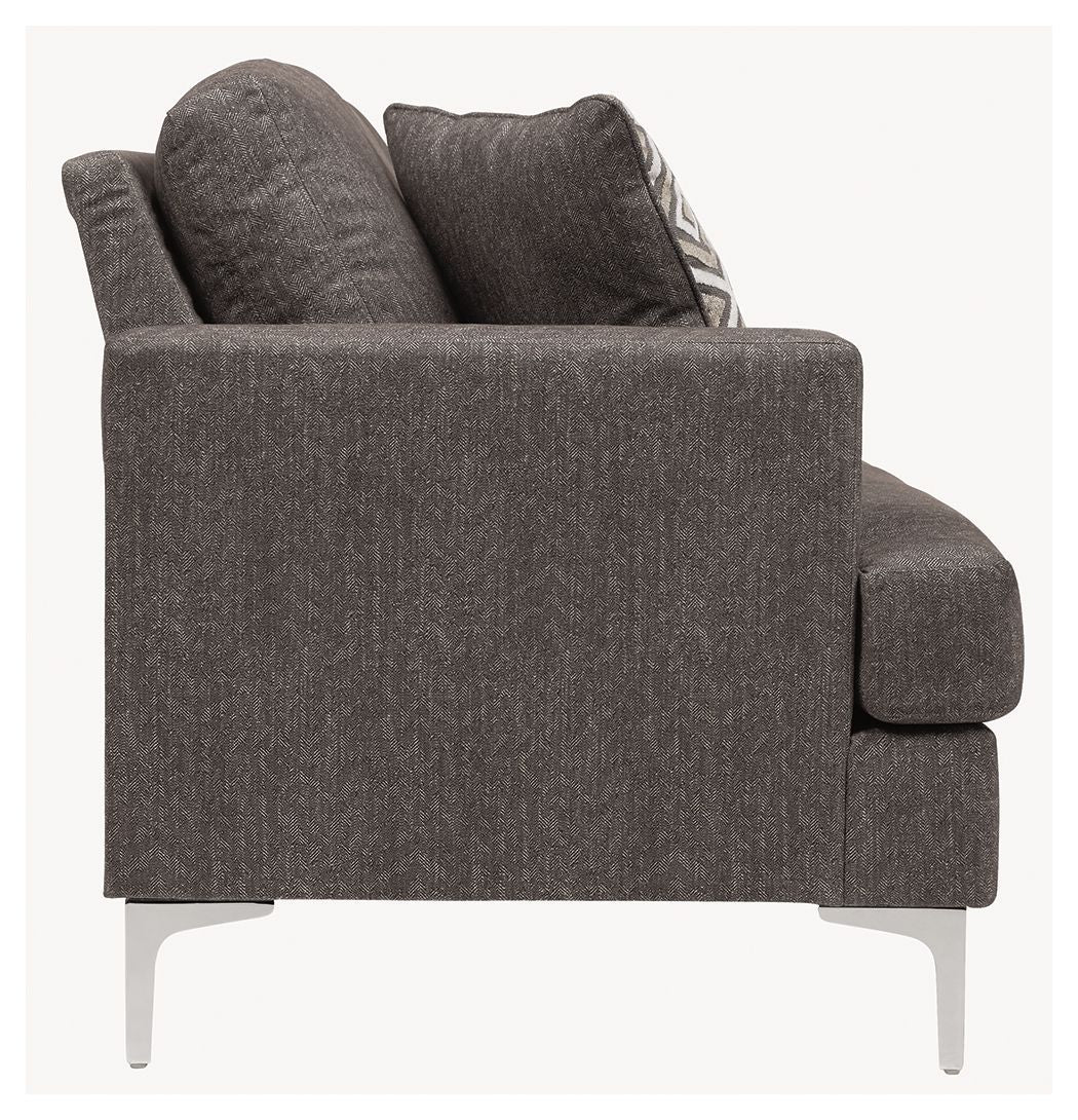 Signature Design by Ashley® Arcola - Java - Sofa | Meri Furniture