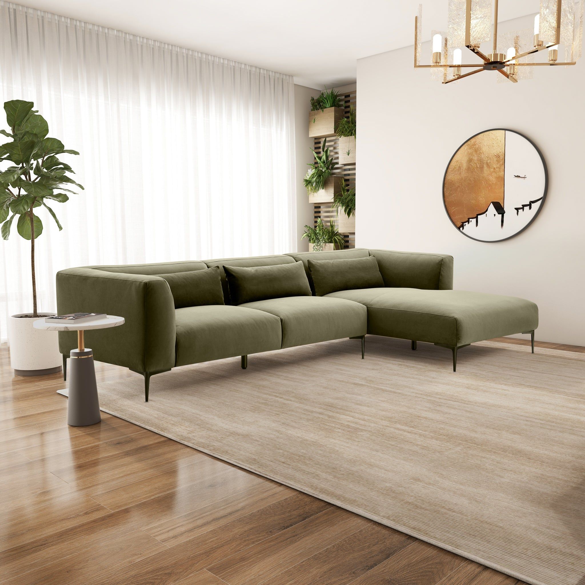 Laley - Right Facing L-Shaped Sectional