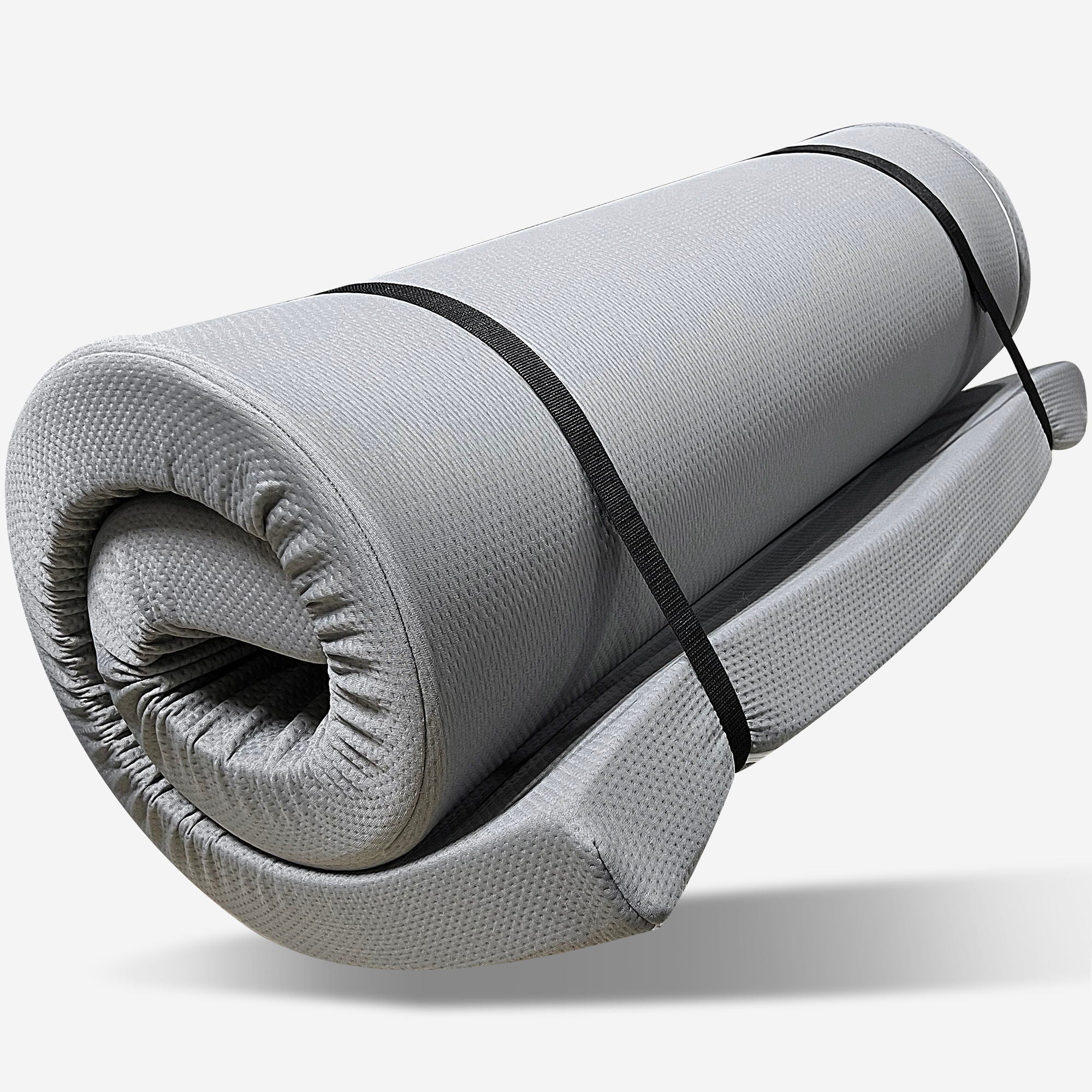 Memory Foam Camping Mattress, Foldable, Portable Comfort With Water Resistant Cover