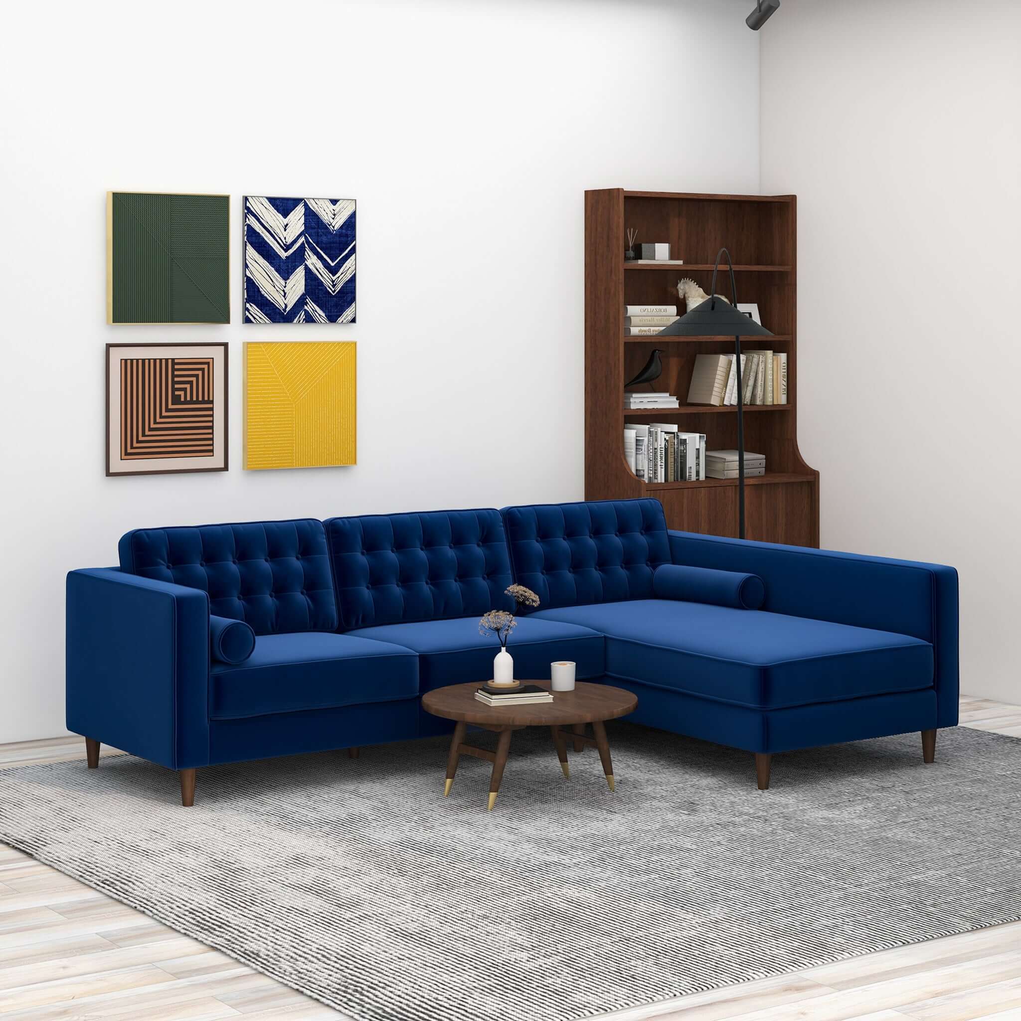 Christian - Mid-Century Modern Design Sectional Sofa