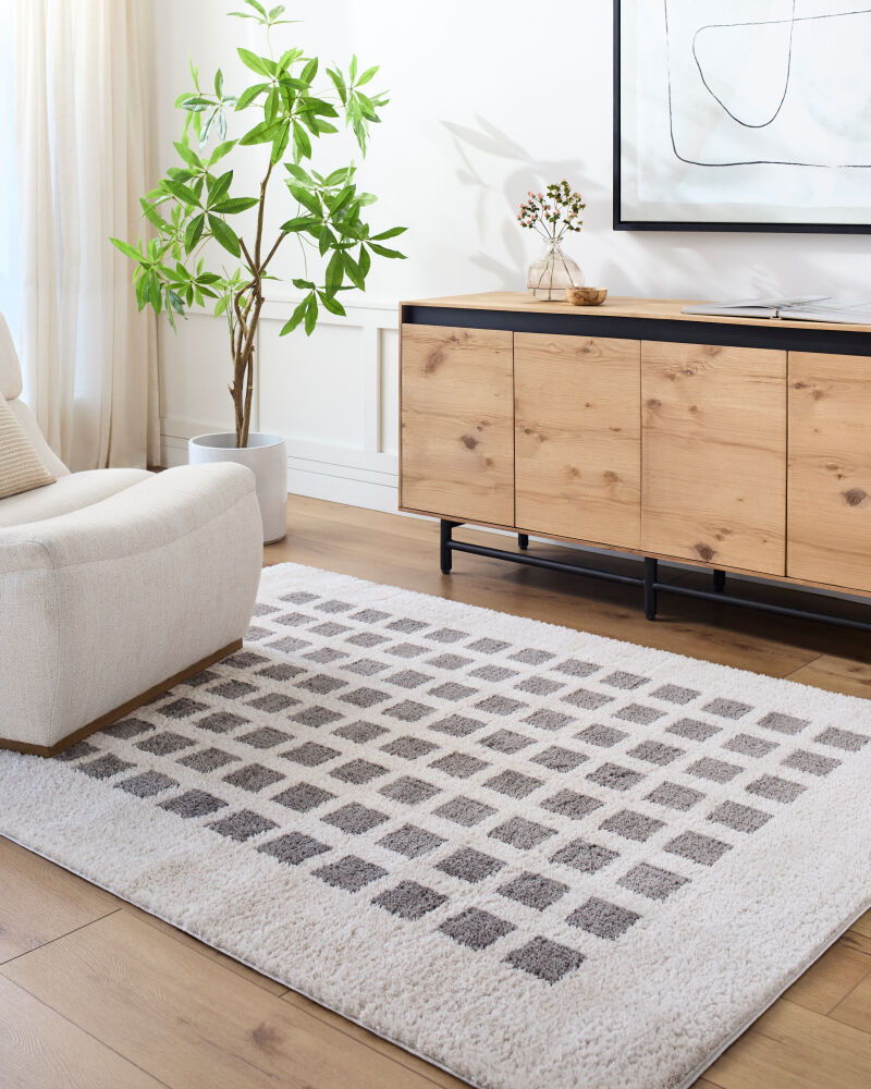 Fossay Shag Machine Woven Rug