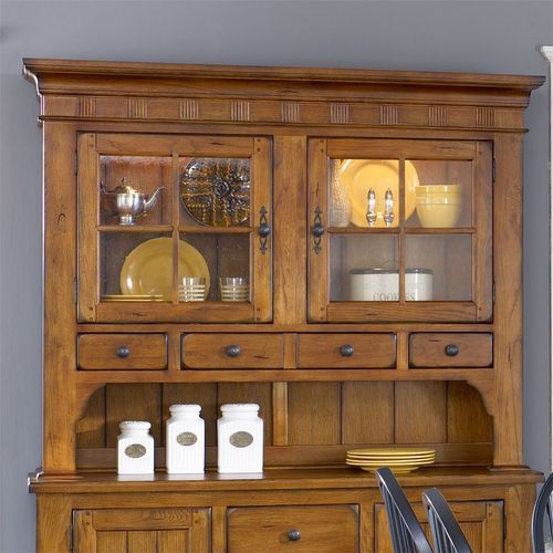 Liberty Furniture Treasures - Hutch - Light Brown | Meri Furniture