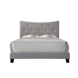 Venacha - Queen Bed - Gray Fabric