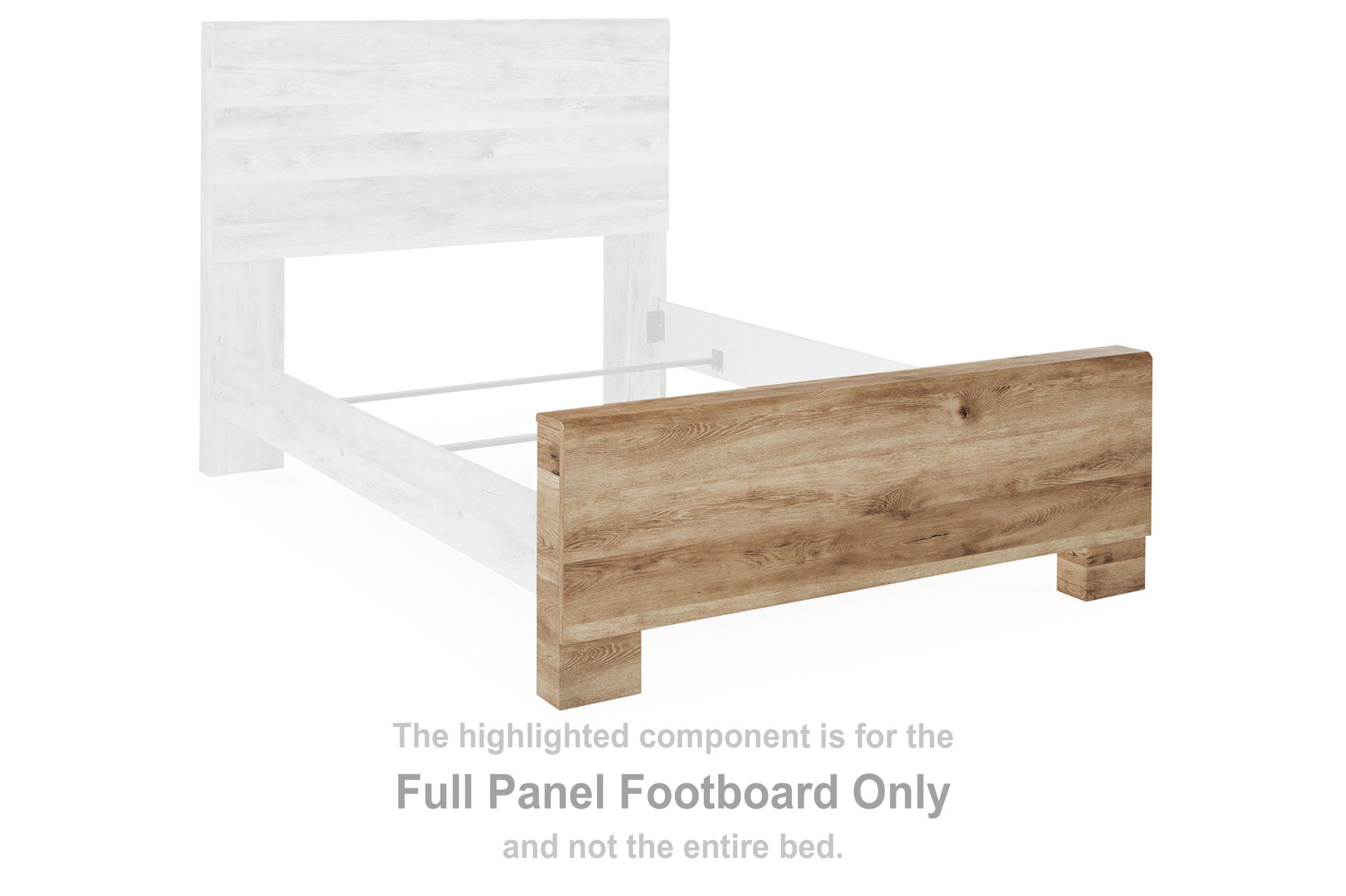Hyanna - Full Panel Footboard - Tan