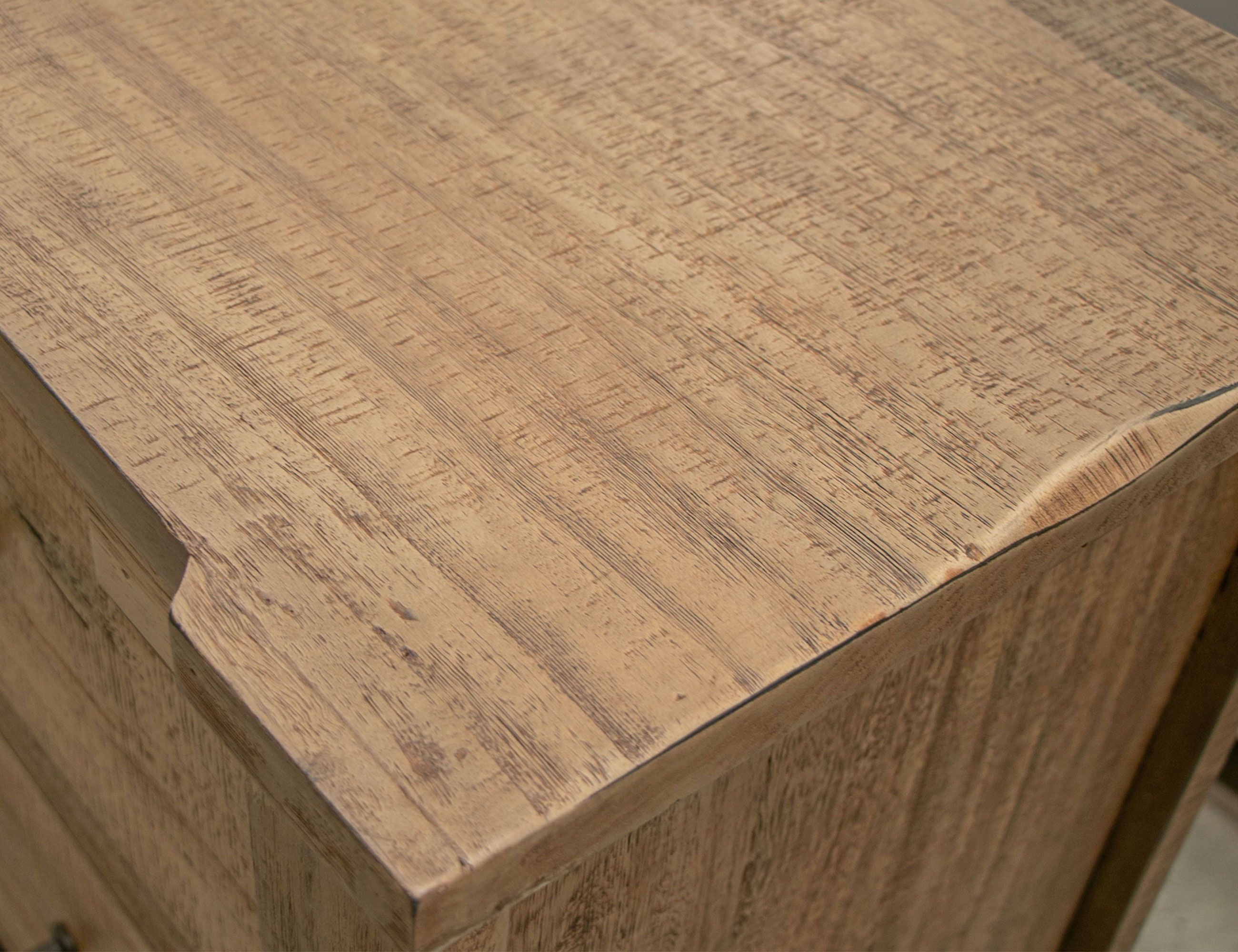 International Furniture Direct Berlin - Nightstand - Natural Brown | Meri Furniture
