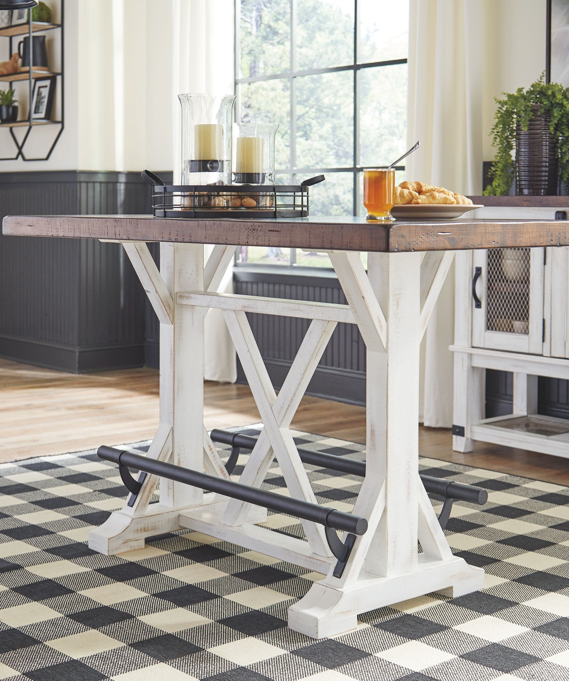 Signature Design by Ashley® Valebeck - Dining Table Set | Meri Furniture