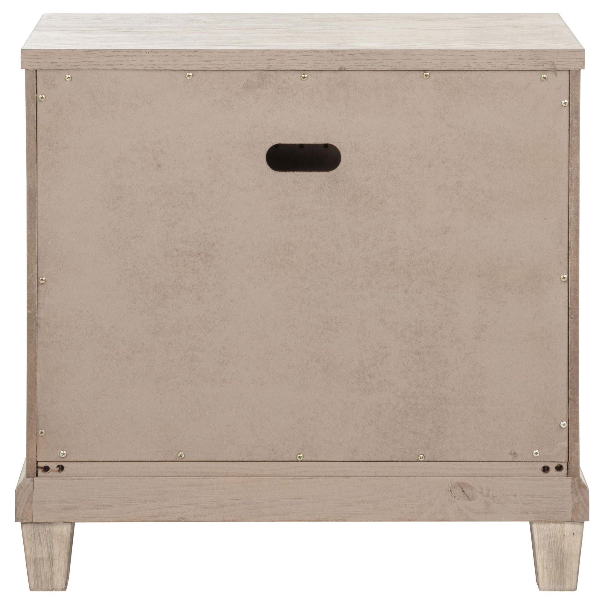 Pembroke 2-drawer Nightstand Bedside Table Washed Oak