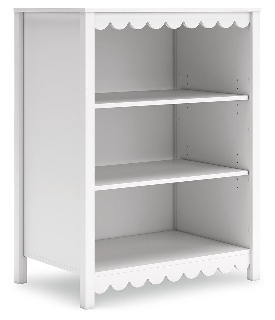 Signature Design by Ashley® Hallityn - White - Bookcase | Meri Furniture