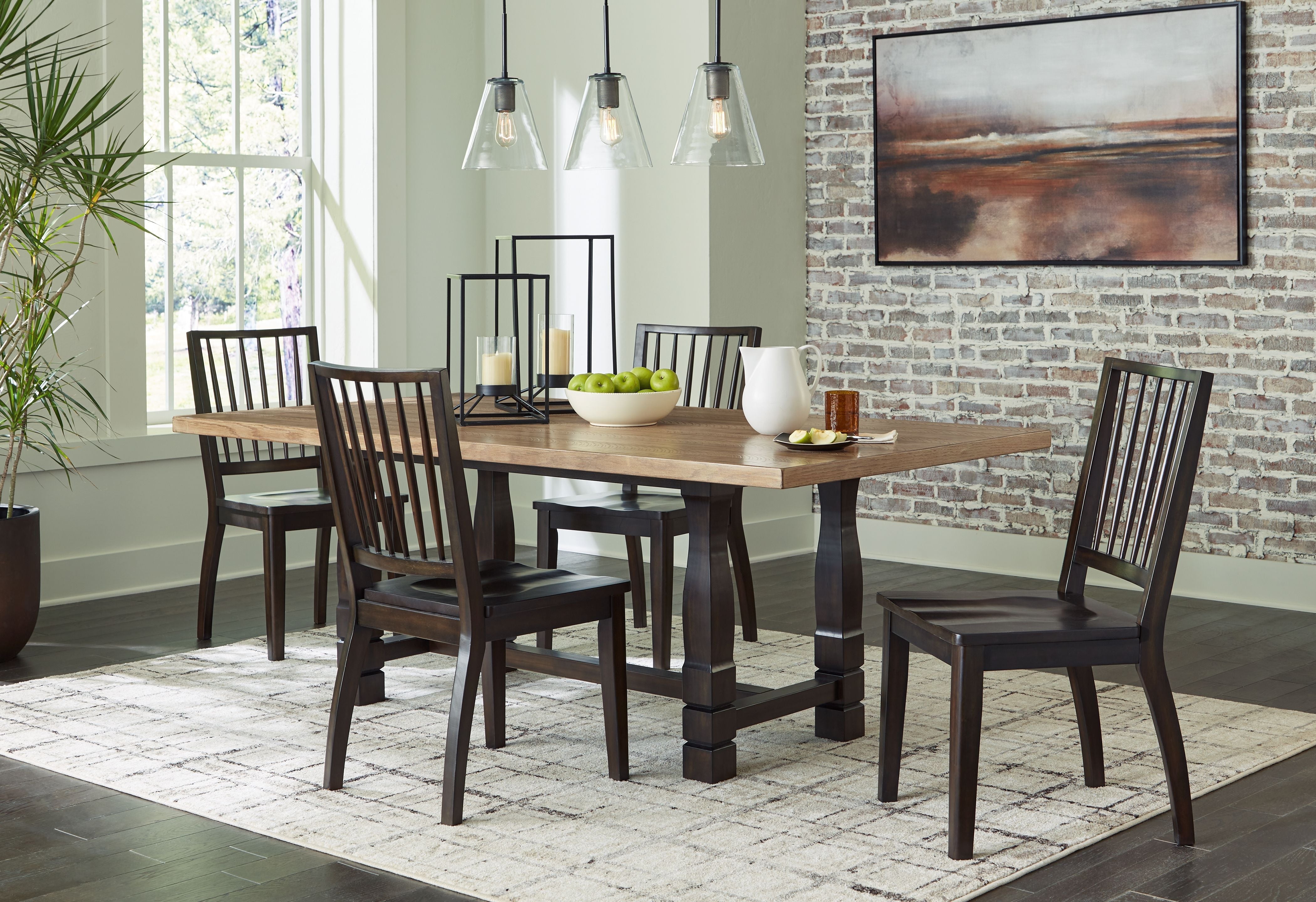 Signature Design by Ashley® Charterton - Dining Room Set | Meri Furniture
