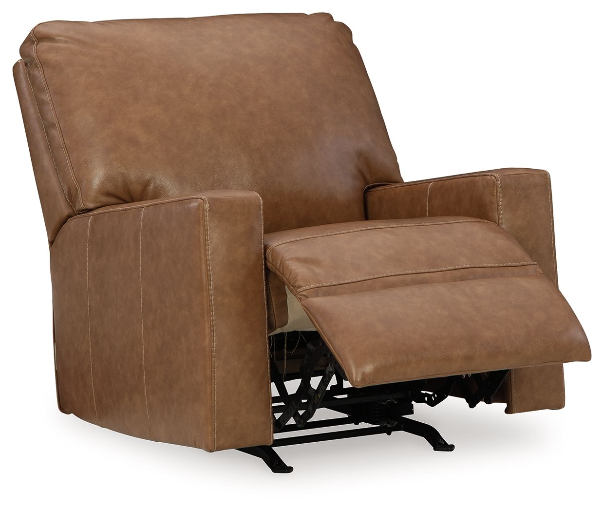 Signature Design by Ashley® Bolsena - Caramel - Rocker Recliner | Meri Furniture