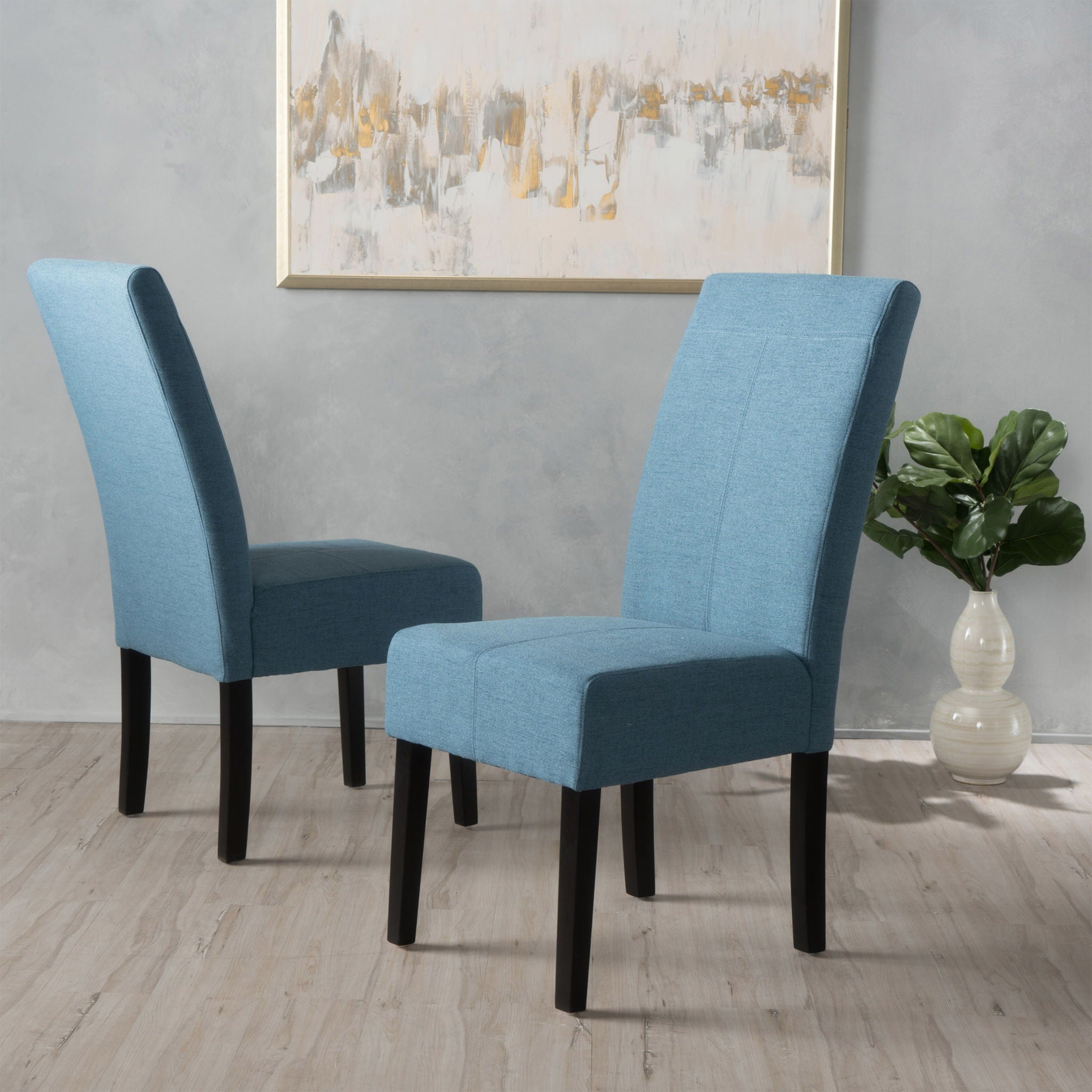 Pertica - Dining Upholstered Armless Chairs (Set of 2)