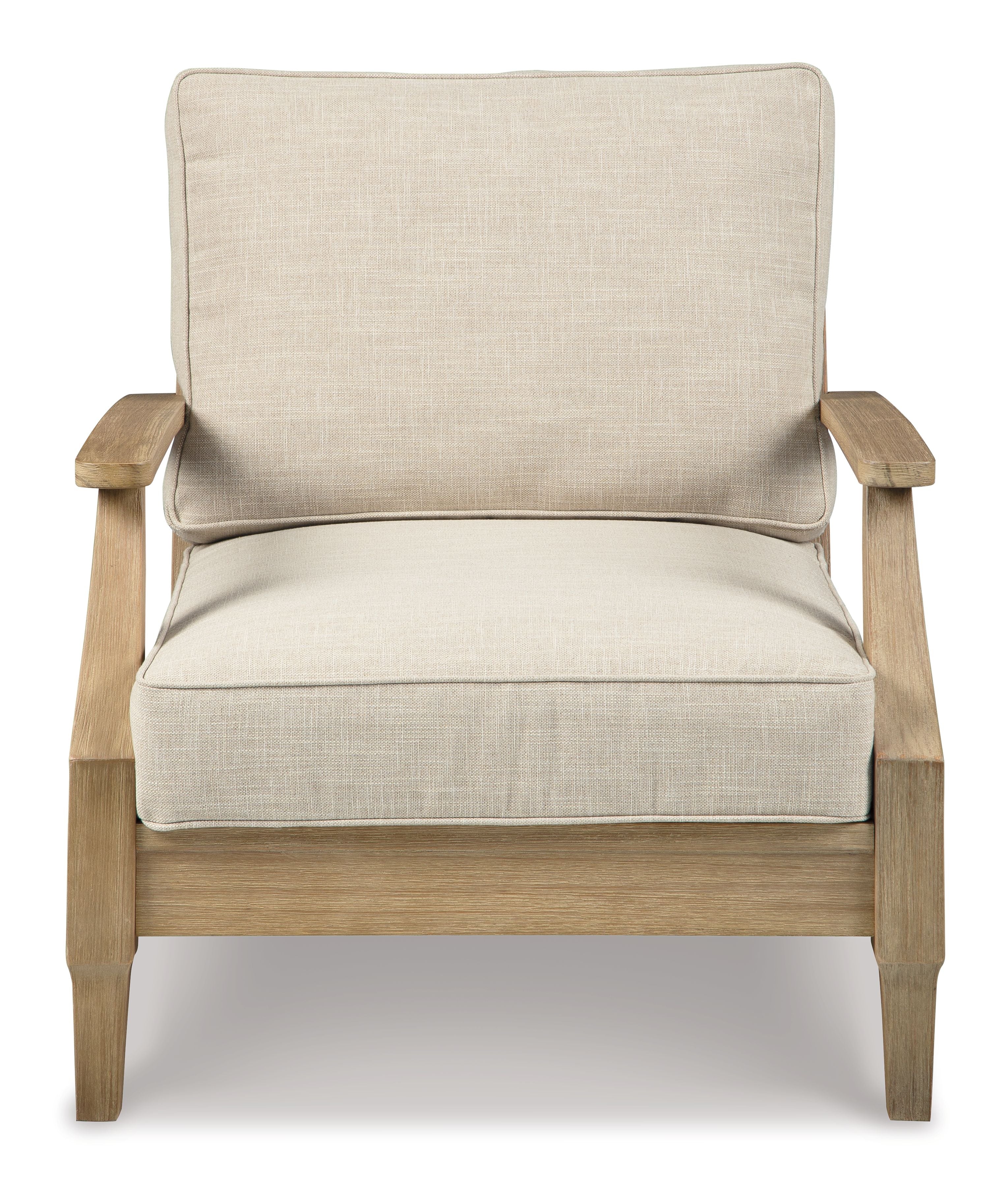 Ashley Furniture Clare - Beige - Lounge Chair W/Cushion | Meri Furniture
