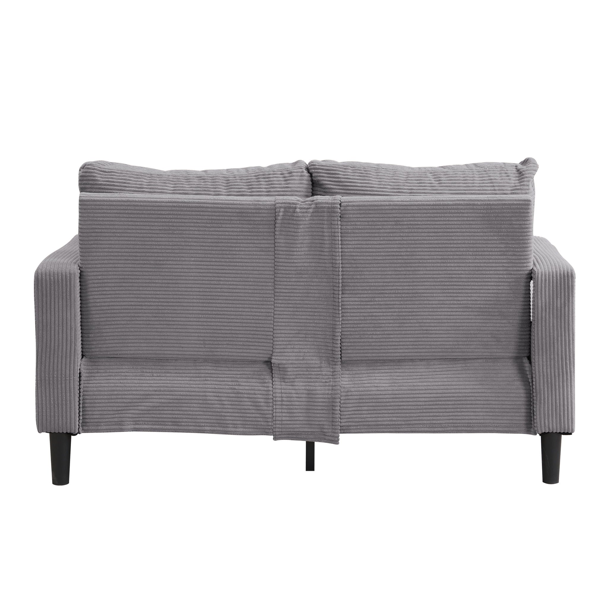 Modern Upholstered Loveseat Sofa, High Resilience