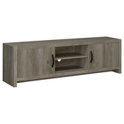 Coaster Fine Furniture Burke - 2 Door Engineered Wood TV Stand - Gray Driftwood | Meri Furniture
