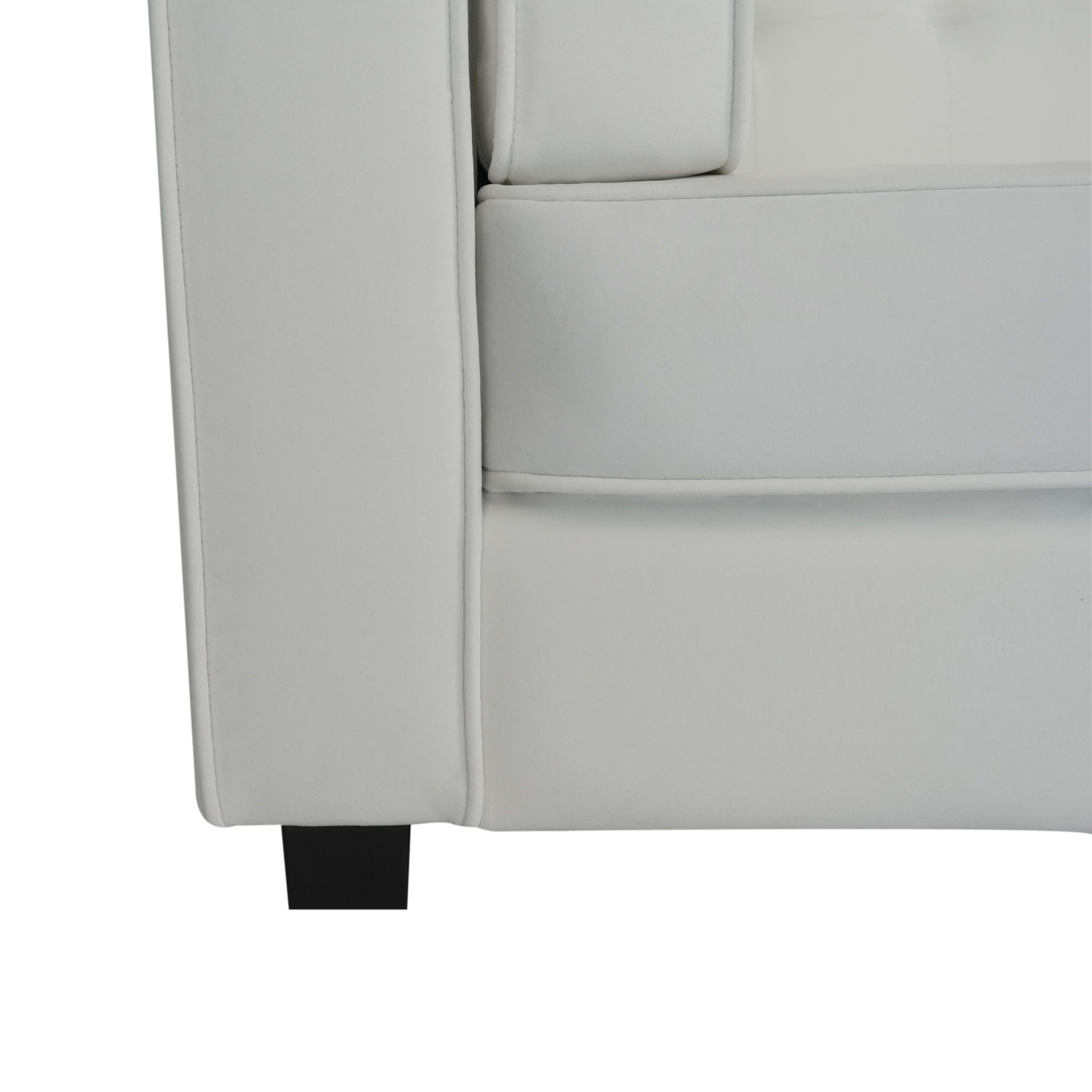 3 Seater Upholstered Tufted Sofa