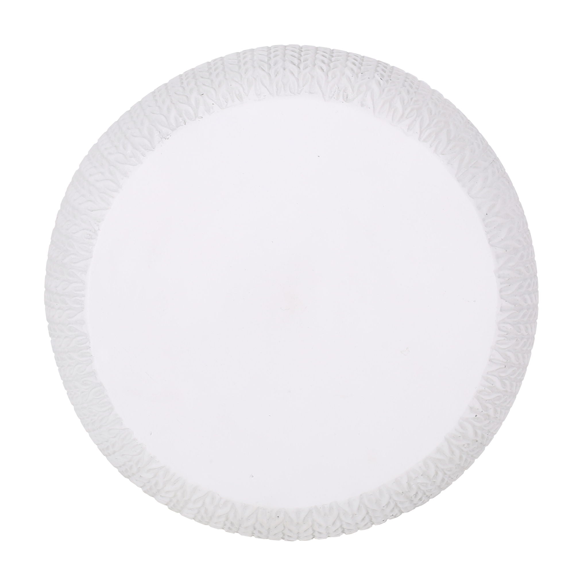 Outdoor Lightweight, Concrete Side Table - Antique White