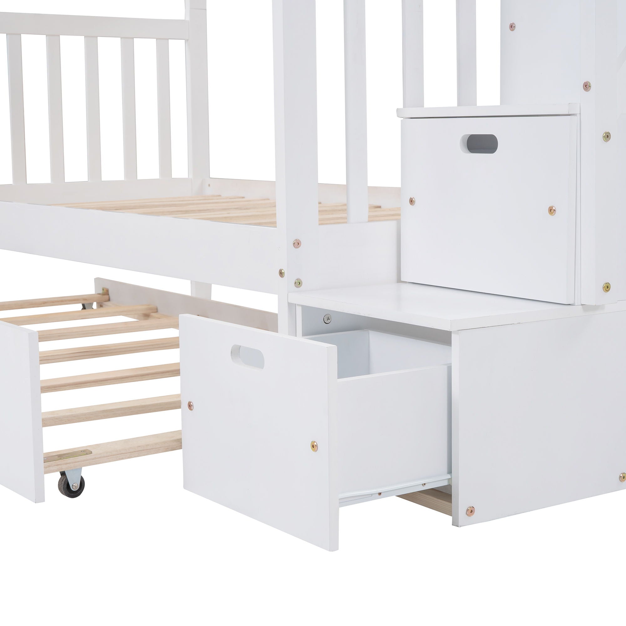 Bunk Bed With Twin Size Trundle