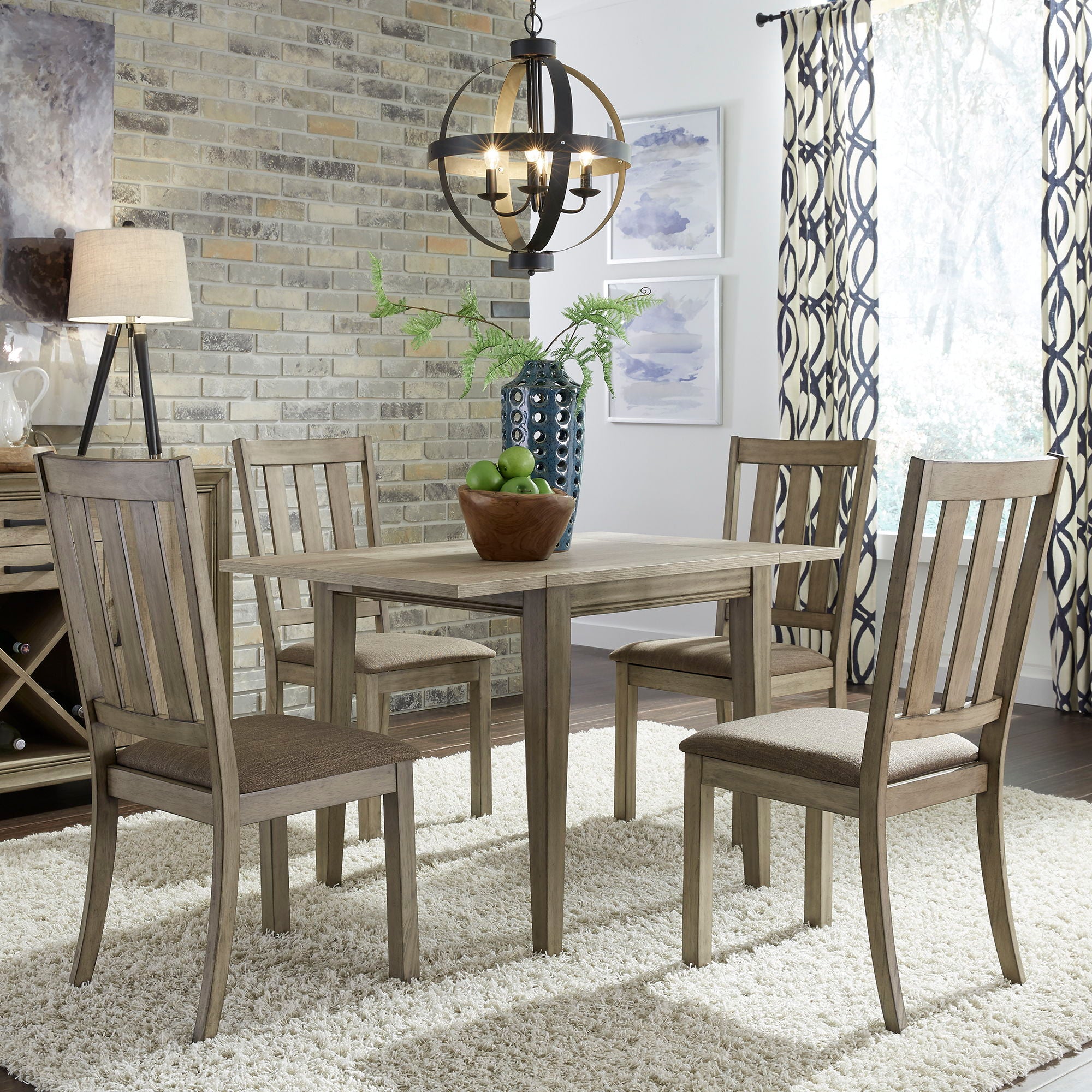 Liberty Furniture Sun Valley - Drop Leaf Table - Light Brown | Meri Furniture