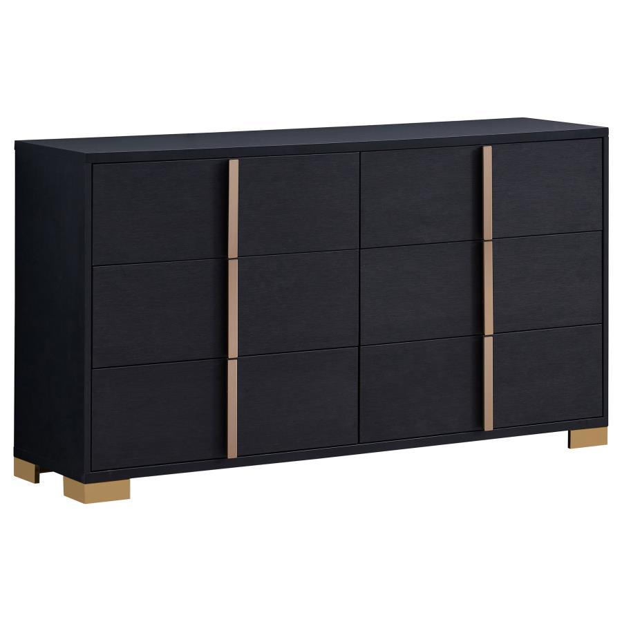 Coaster Fine Furniture Marceline - 6-Drawer Dresser | Meri Furniture