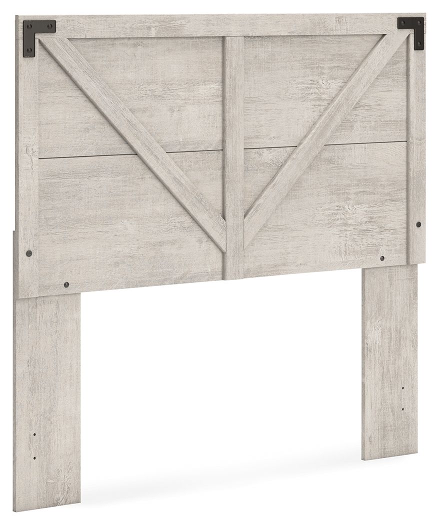 Signature Design by Ashley® Shawburn - Crossbuck Headboard | Meri Furniture