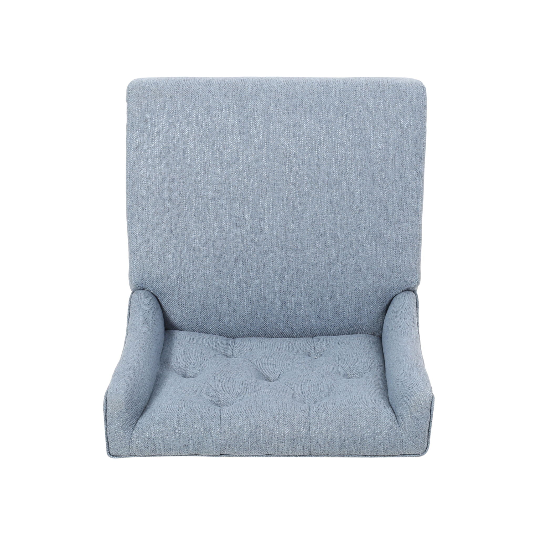 Vienna - Contemporary Fabric Tufted & Wingback Counter Stools (Set of 2)