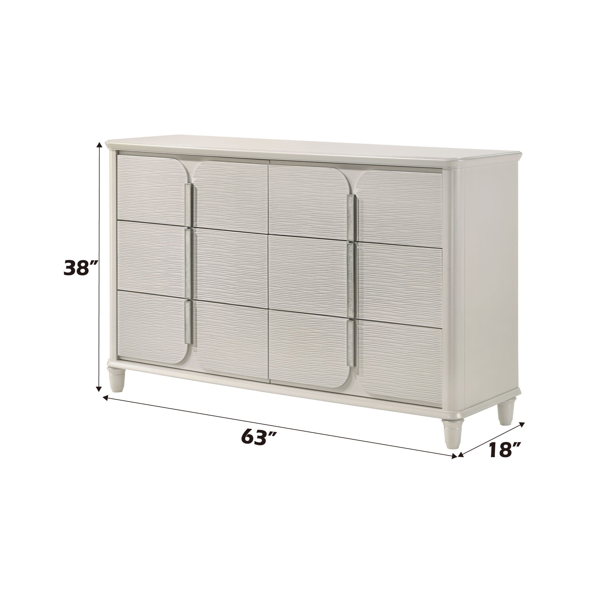 Laveda - Dresser - White