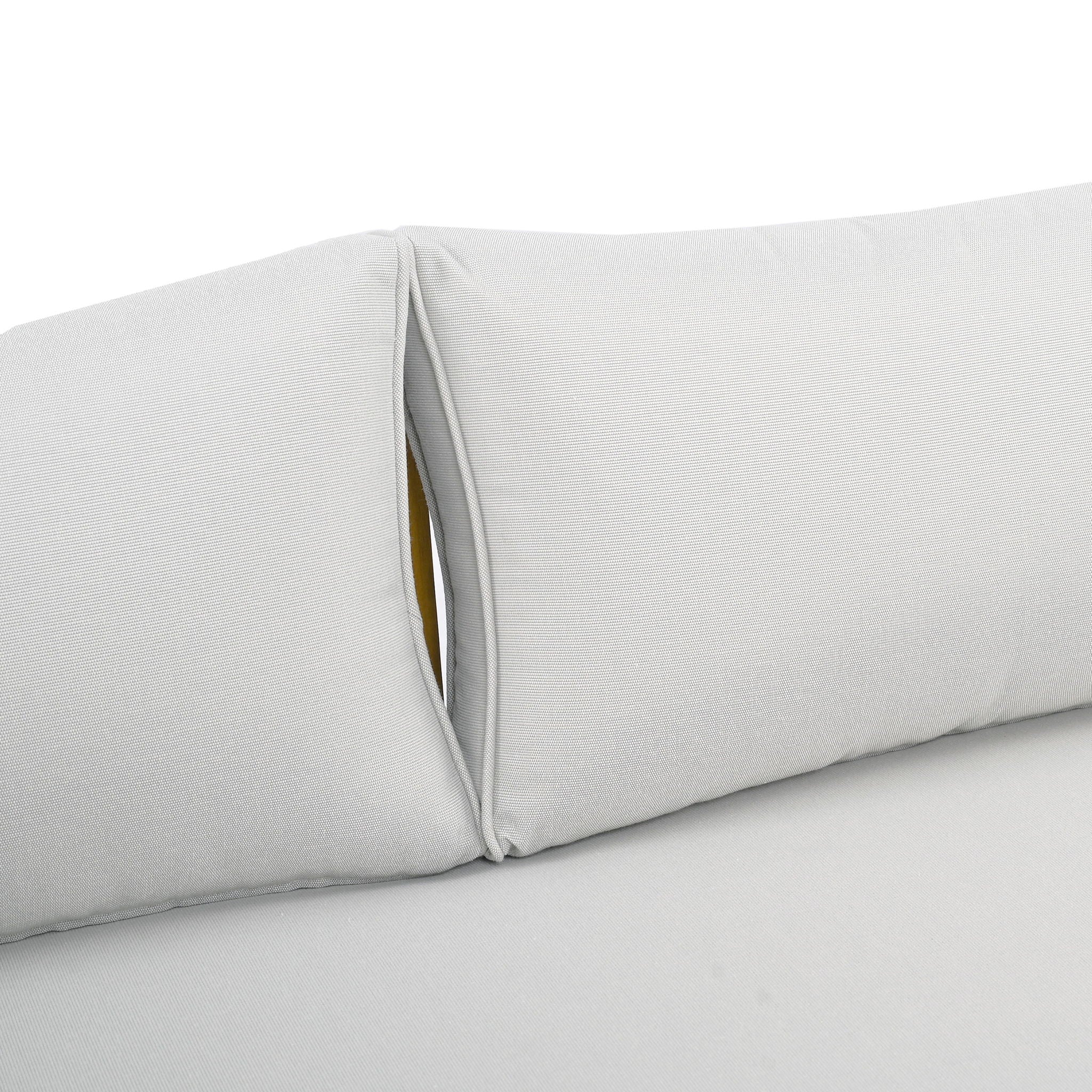 Claremont - 3 Seater Daybed Teak Acacia Wood Water Resistant Cushions