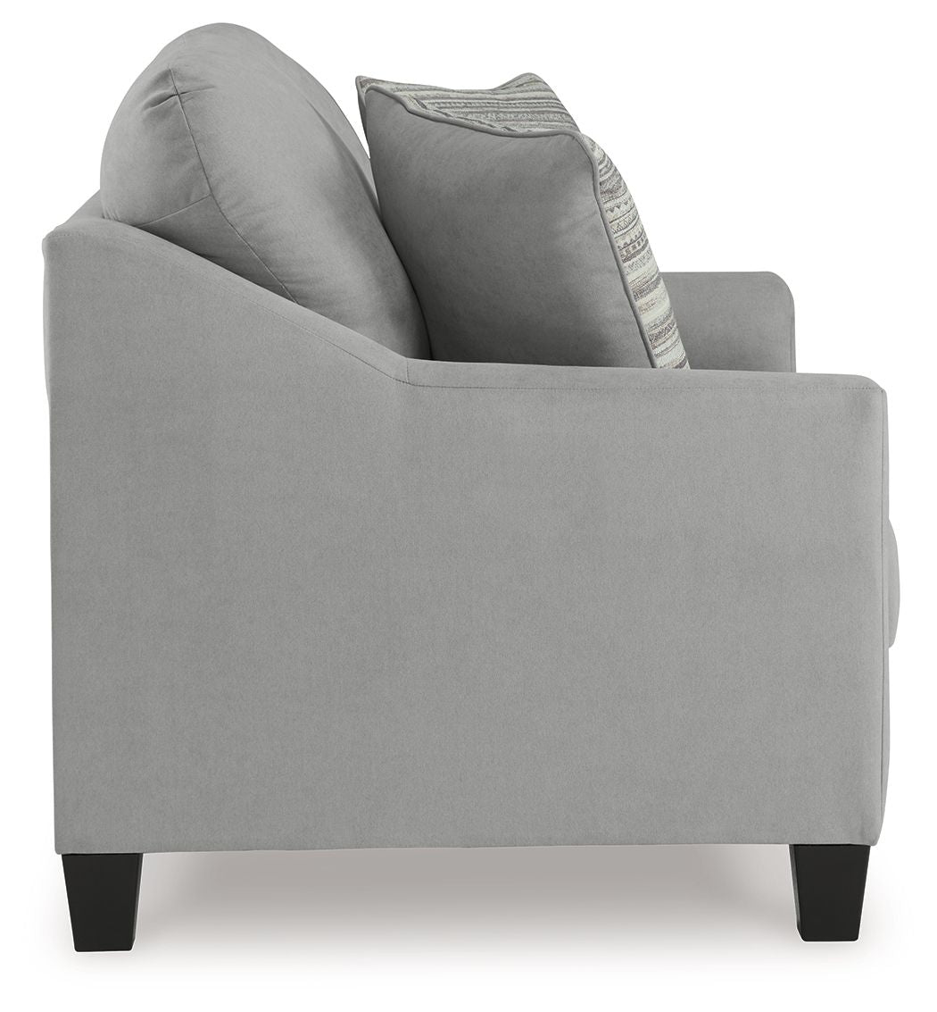 Signature Design by Ashley® Adlai - Shadow - Loveseat | Meri Furniture