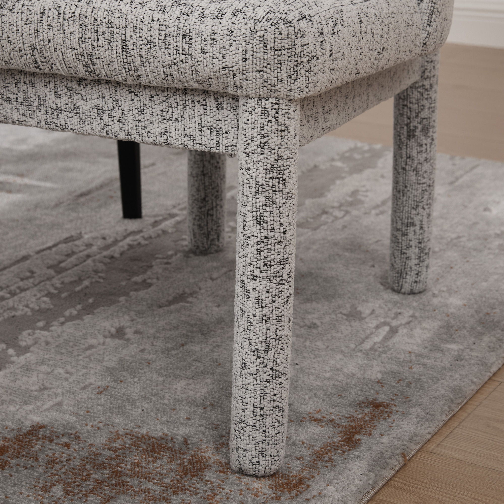 Wide Minimalist Dining Chair