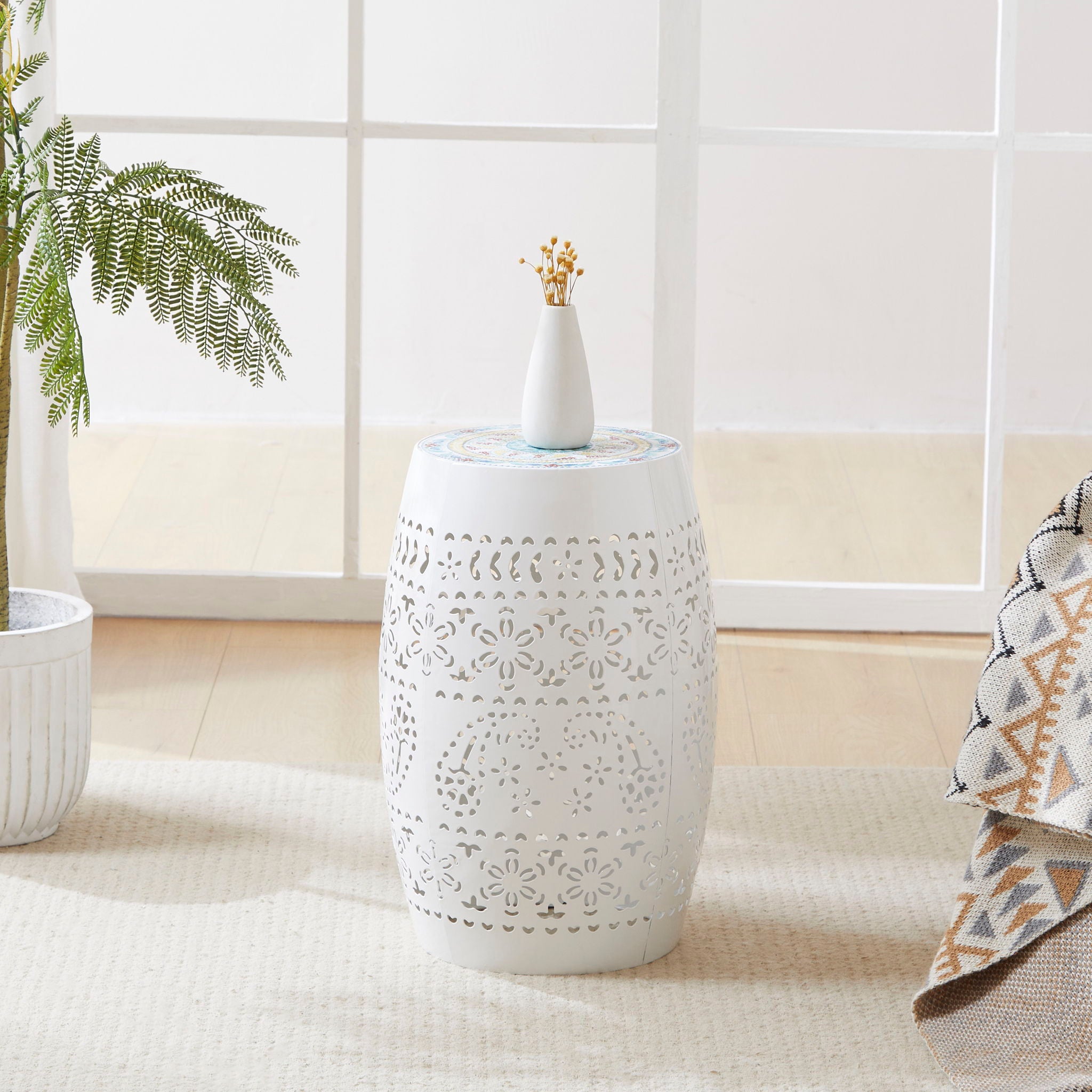 Lilac - Mosaic Side Table