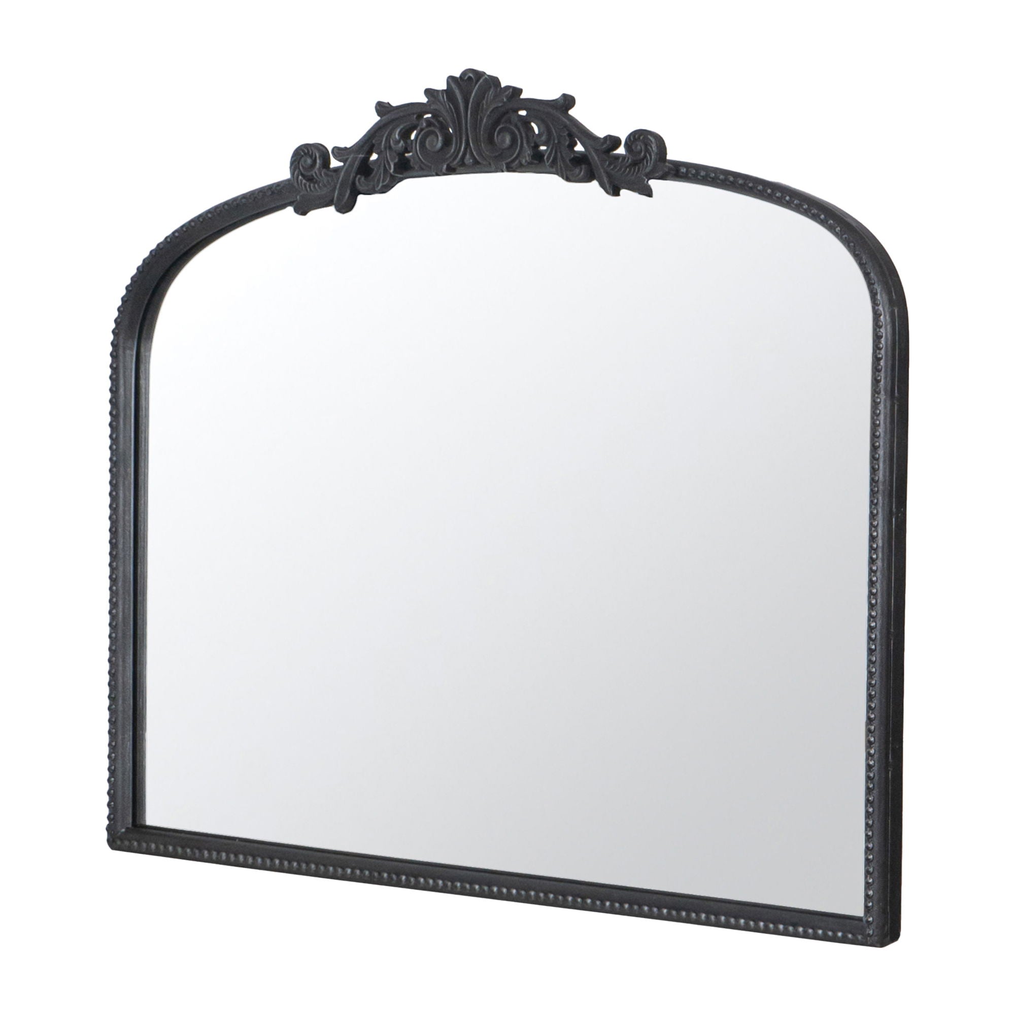 Arch Mirror, Baroque Inspired Wall Decor For Bathroom, Bedroom, Living Room