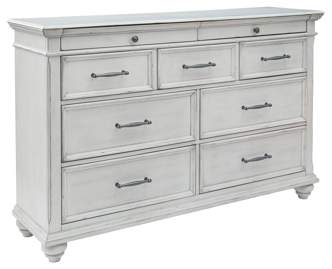 Ashley Furniture Kanwyn - Dresser, Mirror | Meri Furniture