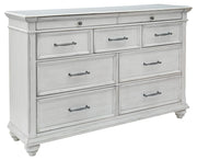 Ashley Furniture Kanwyn - Dresser, Mirror | Meri Furniture
