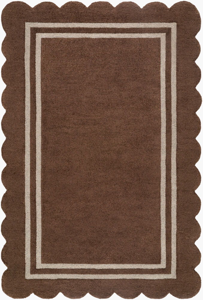 Scalloped Handmade Rug